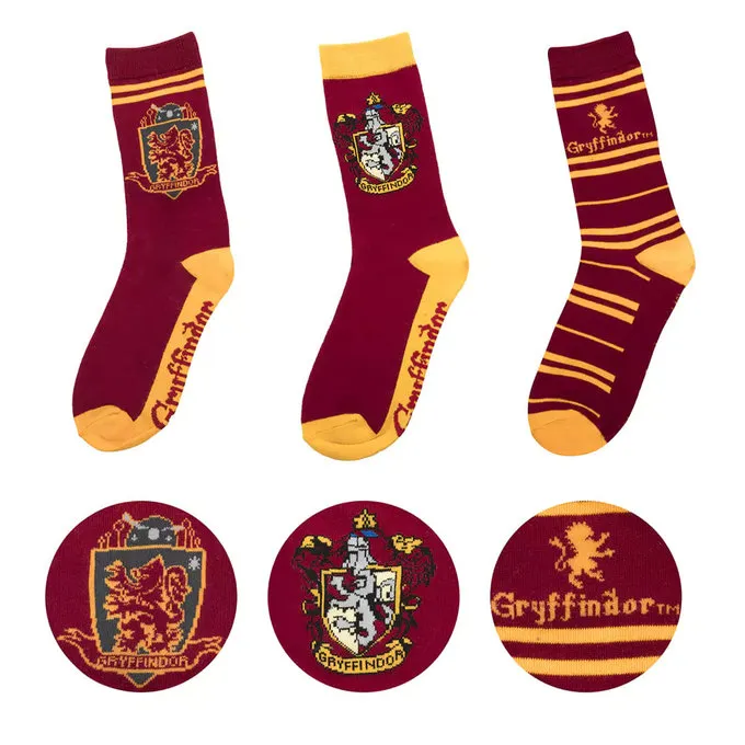 Cinereplicas Harry Potter: Chaussettes, Gryffondor 2 Cinereplicas Harry Potter: Chaussettes, Gryffondor – Image 2