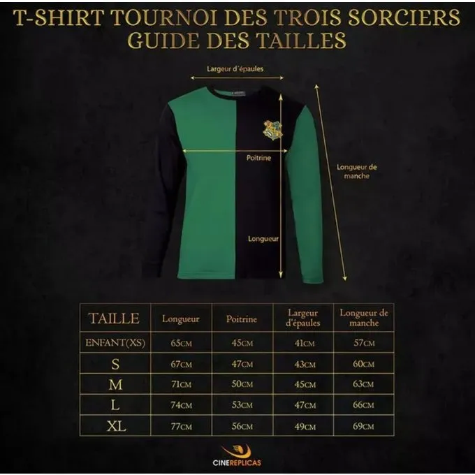 Cinereplicas Harry Potter: Chemise De Tasse Triwizard 2 Cinereplicas Harry Potter: Chemise De Tasse Triwizard – Image 2