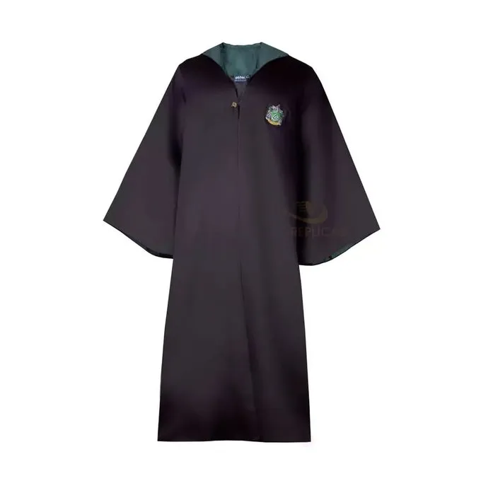 Cinereplicas HARRY POTTER COSPLAY: Robe Wizard Slytherin 1 Cinereplicas HARRY POTTER COSPLAY: Robe Wizard Slytherin