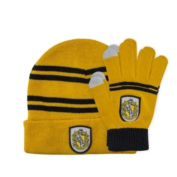 Cinereplicas Harry Potter: Gants Et Chapeaux Pour Enfants, Poufsouffle 1 Cinereplicas Harry Potter: Gants Et Chapeaux Pour Enfants, Poufsouffle