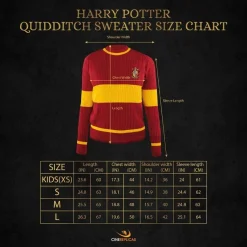 Cinereplicas Harry Potter: Pull Quidditch, Gryffondor 7 Cinereplicas Harry Potter: Pull Quidditch, Gryffondor -Tudor Soldes Magasin harry potter pull quidditch gryffondor 3