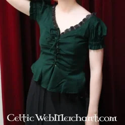 Leonardo Carbone Haut Marta Vert -Tudor Soldes Magasin haut marta vert 2