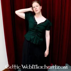 Leonardo Carbone Haut Marta Vert -Tudor Soldes Magasin haut marta vert 3