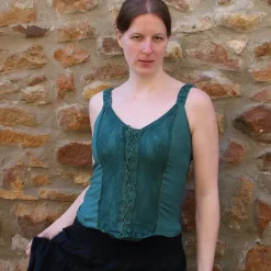 Leonardo Carbone Haut Meryam Vert