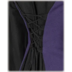 Mytholon Iris Robe Médiévale, Noir / Violet -Tudor Soldes Magasin iris robe medievale noir violet 4