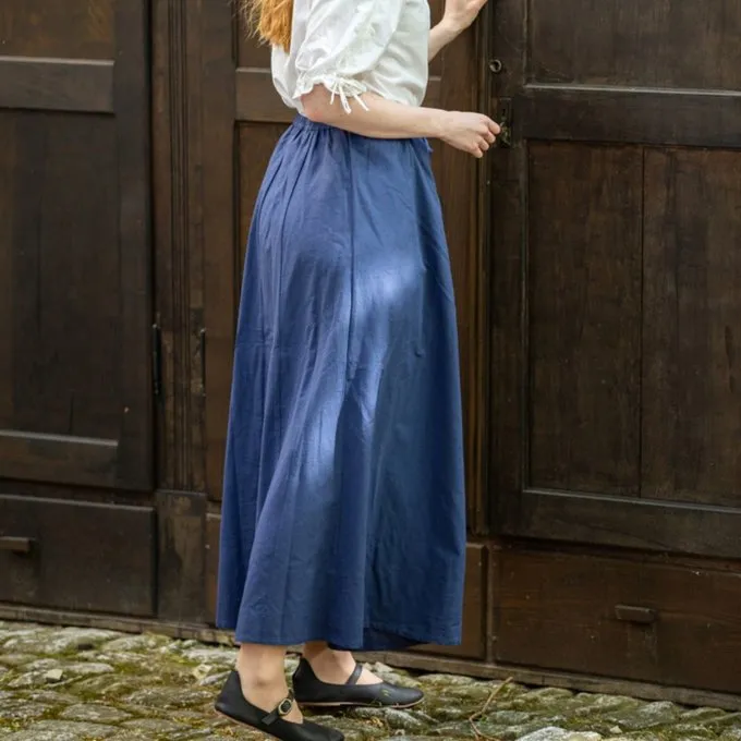 Leonardo Carbone Jupe Inge, Bleu 2 Leonardo Carbone Jupe Inge, Bleu – Image 2