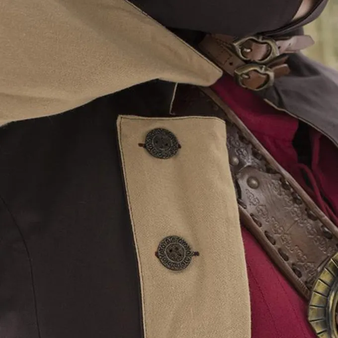 Epic Armoury Manteau Hellsing, Marron Foncé 4 Epic Armoury Manteau Hellsing, Marron Foncé – Image 4