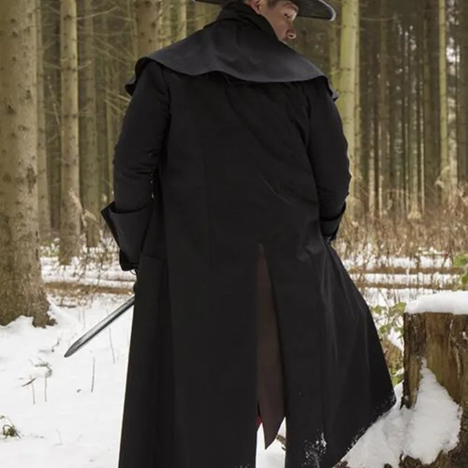 Epic Armoury Manteau Hellsing, Noir 6 Epic Armoury Manteau Hellsing, Noir – Image 6