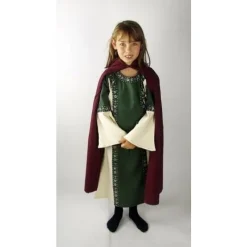 Leonardo Carbone Manteau Pour Enfants En Coton Vert