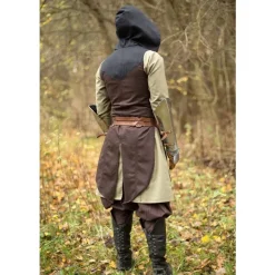 Tudor Soldes Magasin -Tudor Soldes Magasin manteau sans manches assassins creed marron noir 1