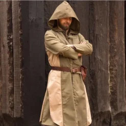 Epic Armoury Manteau Sans Manches Assassins Creed, Vert Sable 6 Epic Armoury Manteau Sans Manches Assassins Creed, Vert Sable -Tudor Soldes Magasin manteau sans manches assassins creed vert sable 2