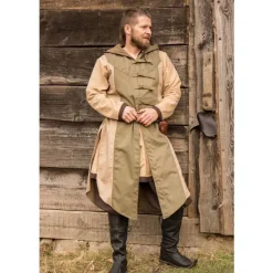 Epic Armoury Manteau Sans Manches Assassins Creed, Vert Sable