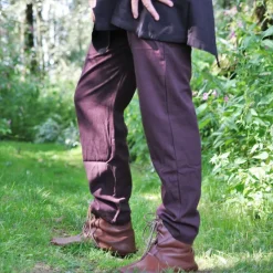 Leonardo Carbone Pantalon En Coton Alin, Marron Foncé -Tudor Soldes Magasin pantalon en coton alin marron fonce 5