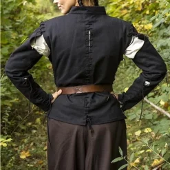 Epic Armoury Pourpoint Galileo, Noir 8 Epic Armoury Pourpoint Galileo, Noir -Tudor Soldes Magasin pourpoint galileo noir 2