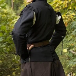 Epic Armoury Pourpoint Galileo, Noir 9 Epic Armoury Pourpoint Galileo, Noir -Tudor Soldes Magasin pourpoint galileo noir 3