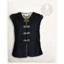 Mytholon Renaissance Doublet Geoffrey, Noir