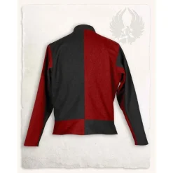 Mytholon Renaissance Doublet Gustav, Noir / Rouge -Tudor Soldes Magasin renaissance doublet gustav noir rouge 2