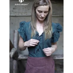 Burgschneider Robe Agga, Verte 6 Burgschneider Robe Agga, Verte -Tudor Soldes Magasin robe agga verte 2