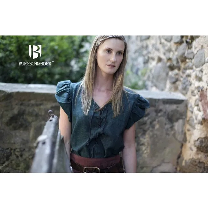 Burgschneider Robe Agga, Verte 4 Burgschneider Robe Agga, Verte – Image 4