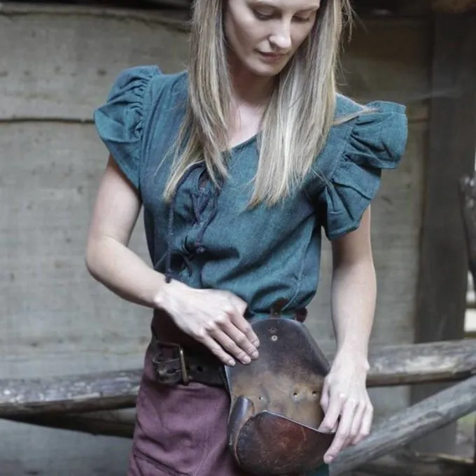 Burgschneider Robe Agga, Verte 1 Burgschneider Robe Agga, Verte