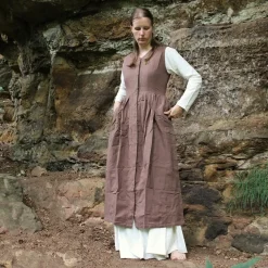 Leonardo Carbone Robe Alice, Marron