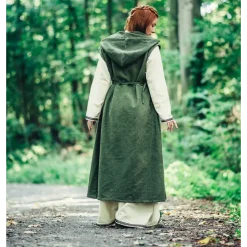Leonardo Carbone Robe Cache-cœur Thyra, Vert -Tudor Soldes Magasin robe cache coeur thyra vert 3