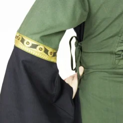 Leonardo Carbone Robe Cleena Vert Et Noir -Tudor Soldes Magasin robe cleena vert et noir 3