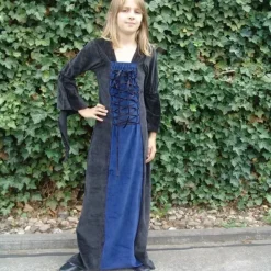 Leonardo Carbone Robe De Fille Aline Noir-bleu