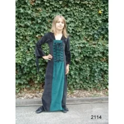 Leonardo Carbone Robe De Fille Aline Noir-rouge -Tudor Soldes Magasin robe de fille aline noir rouge 3