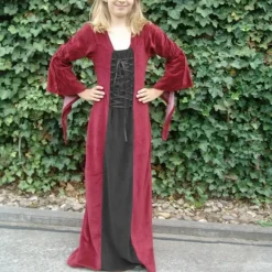 Leonardo Carbone Robe De Fille Aline Rouge-noir