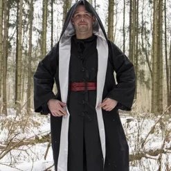 Epic Armoury Robe De Magicien, Noir-argent 8 Epic Armoury Robe De Magicien, Noir-argent -Tudor Soldes Magasin robe de magicien noir argent 2