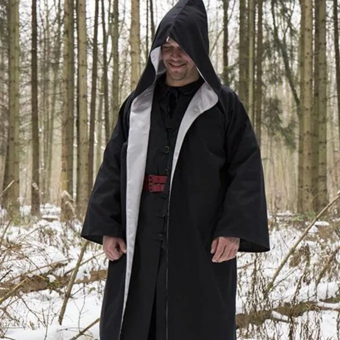 Epic Armoury Robe De Magicien, Noir-argent 6 Epic Armoury Robe De Magicien, Noir-argent – Image 6