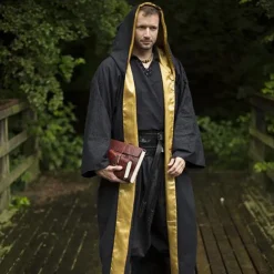 Epic Armoury Robe De Sorcier, Jaune-noir 5 Epic Armoury Robe De Sorcier, Jaune-noir -Tudor Soldes Magasin robe de sorcier jaune noir 2