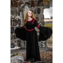 Leonardo Carbone Robe Douze Noir-rouge 8 Leonardo Carbone Robe Douze Noir-rouge -Tudor Soldes Magasin robe douze noir rouge 2