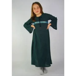 Leonardo Carbone Robe Fille Ariane Verte -Tudor Soldes Magasin robe fille ariane verte 2