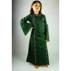 Leonardo Carbone Robe Fille Cleena Vert