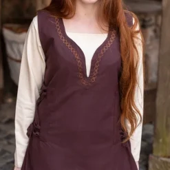 Burgschneider Robe Lannion, Marron -Tudor Soldes Magasin robe lannion marron 2