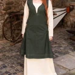 Burgschneider Robe Lannion, Verte -Tudor Soldes Magasin robe lannion verte 2