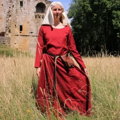 Leonardo Carbone Robe Marie, Rouge 11 Leonardo Carbone Robe Marie, Rouge -Tudor Soldes Magasin robe marie rouge 5