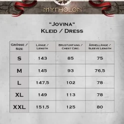 Mytholon Robe Médiévale Jovina, Verte 8 Mytholon Robe Médiévale Jovina, Verte -Tudor Soldes Magasin robe medievale jovina verte 3