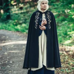 Leonardo Carbone Serafina Cape, Noir -Tudor Soldes Magasin serafina cape noir 3