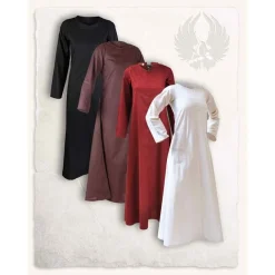 Mytholon Sous-robe Marita, Coton Léger, Marron
