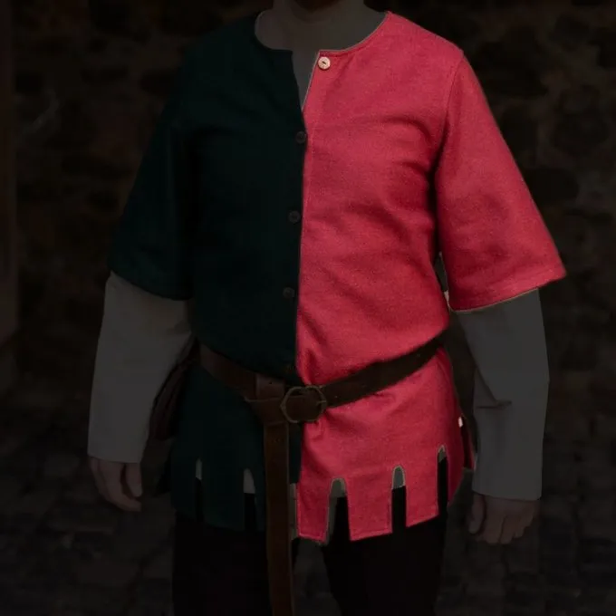 Burgschneider Surcoat Aleran, à Gauche, Rouge 2 Burgschneider Surcoat Aleran, à Gauche, Rouge – Image 2