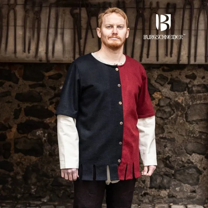 Burgschneider Surcoat Aleran, à Gauche, Rouge 3 Burgschneider Surcoat Aleran, à Gauche, Rouge – Image 3