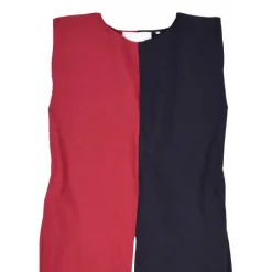 Surcoat Médiéval Rodrick, Noir-rouge