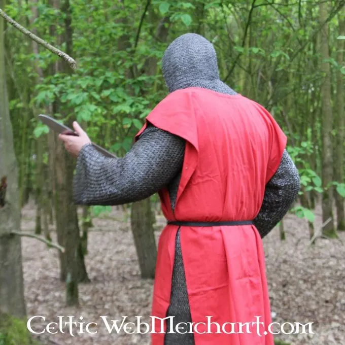 Leonardo Carbone Surcot, Damier, Noir-marron 2 Leonardo Carbone Surcot, Damier, Noir-marron – Image 2