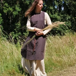 Leonardo Carbone Surcot Sigrid, Marron Foncé