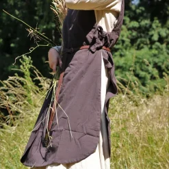 Leonardo Carbone Surcot Sigrid, Marron Foncé -Tudor Soldes Magasin surcot sigrid marron fonce 3