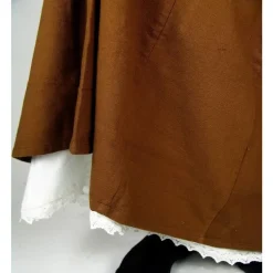 Leonardo Carbone Tablier Avec De La Dentelle, Crème -Tudor Soldes Magasin tablier avec de la dentelle creme 2