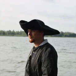 Leonardo Carbone Tricorn Charles, Noir 11 Leonardo Carbone Tricorn Charles, Noir -Tudor Soldes Magasin tricorn charles noir 5